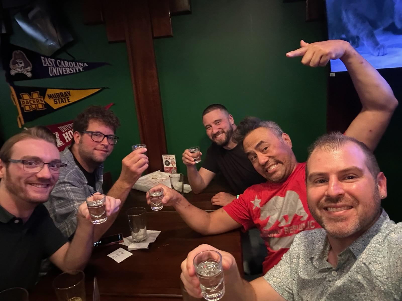 Group hangout with Choros members in Washington DC