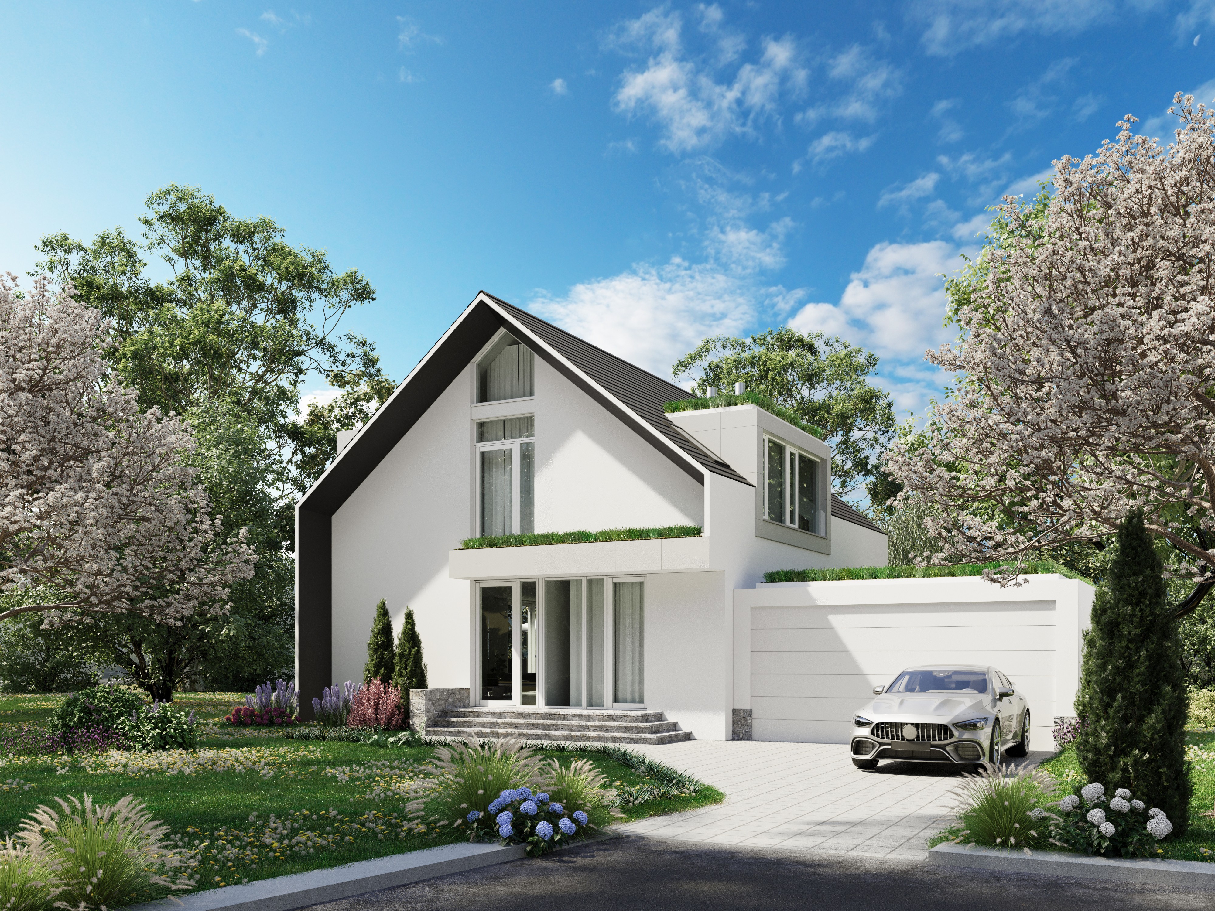 Einfamilienhaus_Rendering