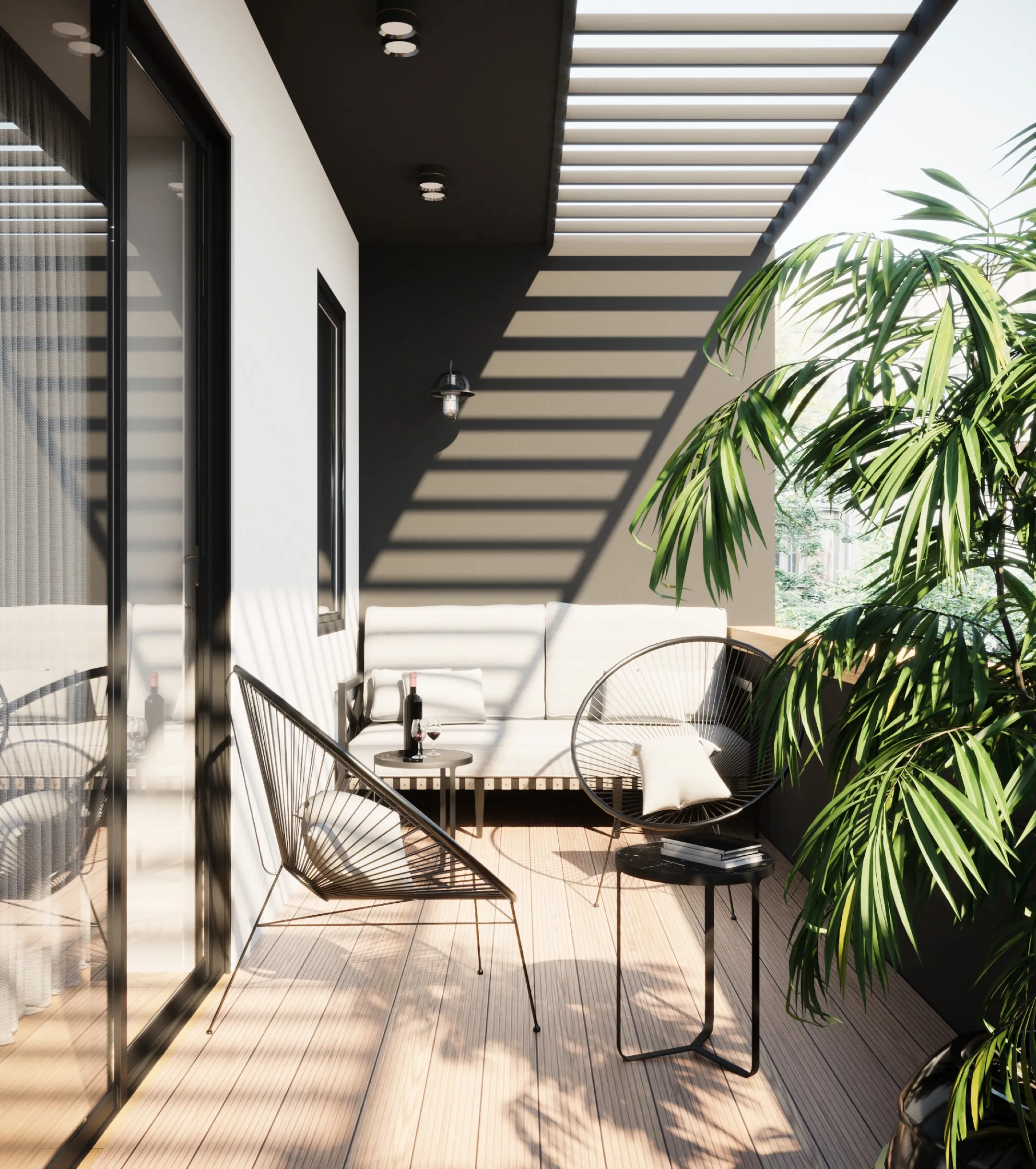 Architekturvisualisierung von einem Bauvorhaben in Deutschland