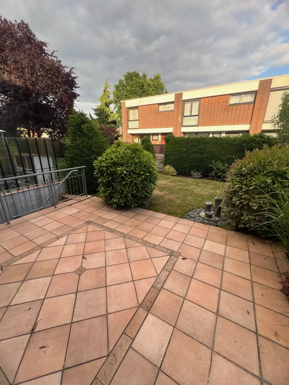 Gartenansicht Reihenmittelhaus in Pulheim