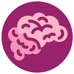 illustration of a brain representing potential customer awareness of your brand or product