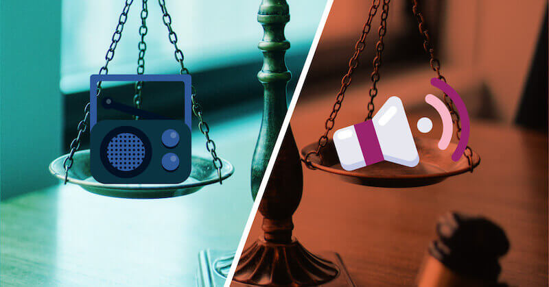 Traditional radio vs. streaming audio