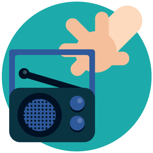 Traditional radio reach