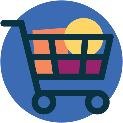 A shopping cart