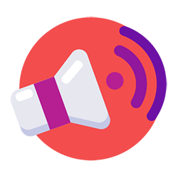 A volume icon