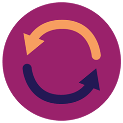 A loop icon