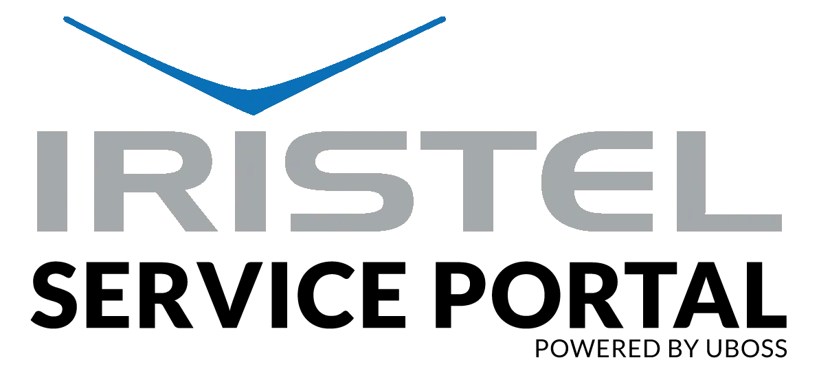 Iristel service portal dashboard screenshot
