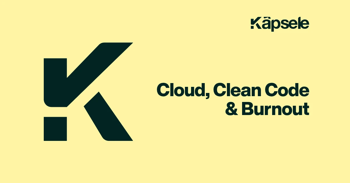 Cloud, Clean Code & Burnout