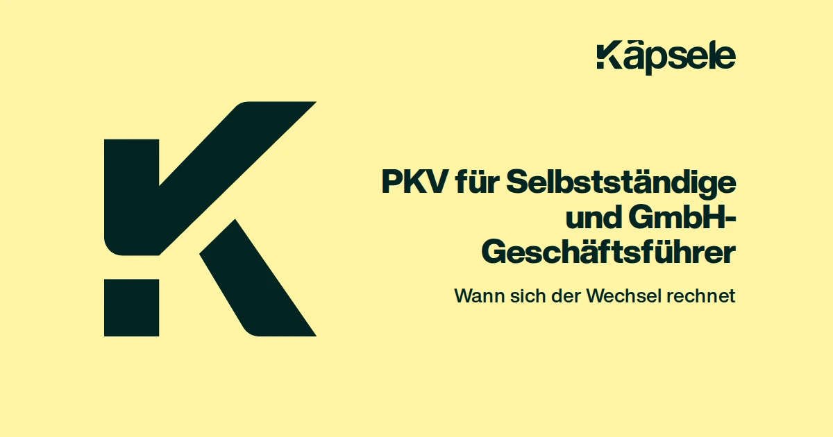 PKV für Selbstständige und GmbH-Geschäftsführer, Wann sich der Wechsel rechnet