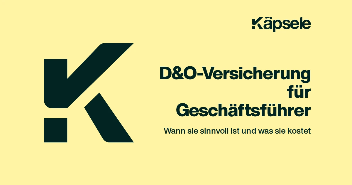 D&O-Versicherung für Geschäftsführer, Wann sie sinnvoll ist und was sie kostet