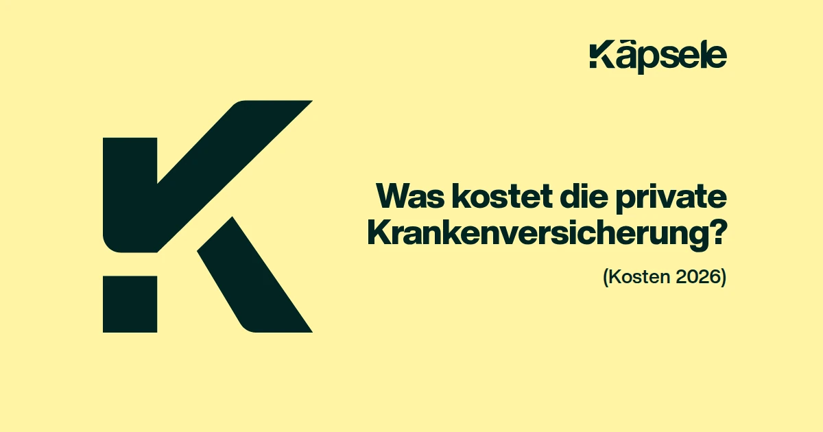 Was kostet die private Krankenversicherung?, (Kosten 2026)