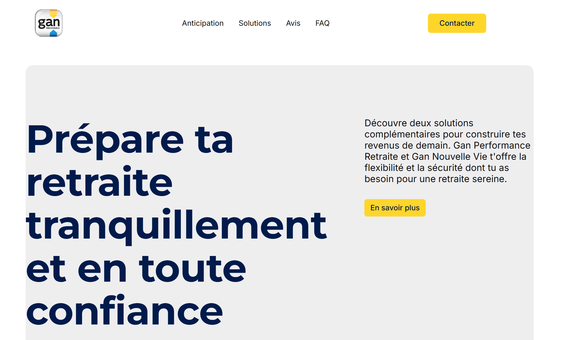 Aperçu du site Dubost Assurances