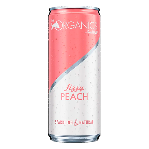 RED BULL ORGANICS FIZZY PEACH