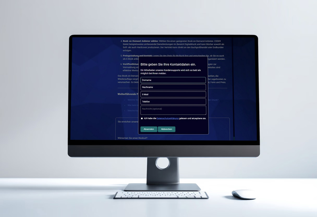 image of ai course modules on screen