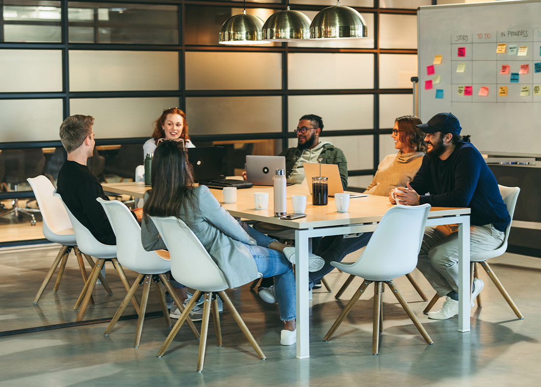 image of networking event attendees (for a legal tech)
