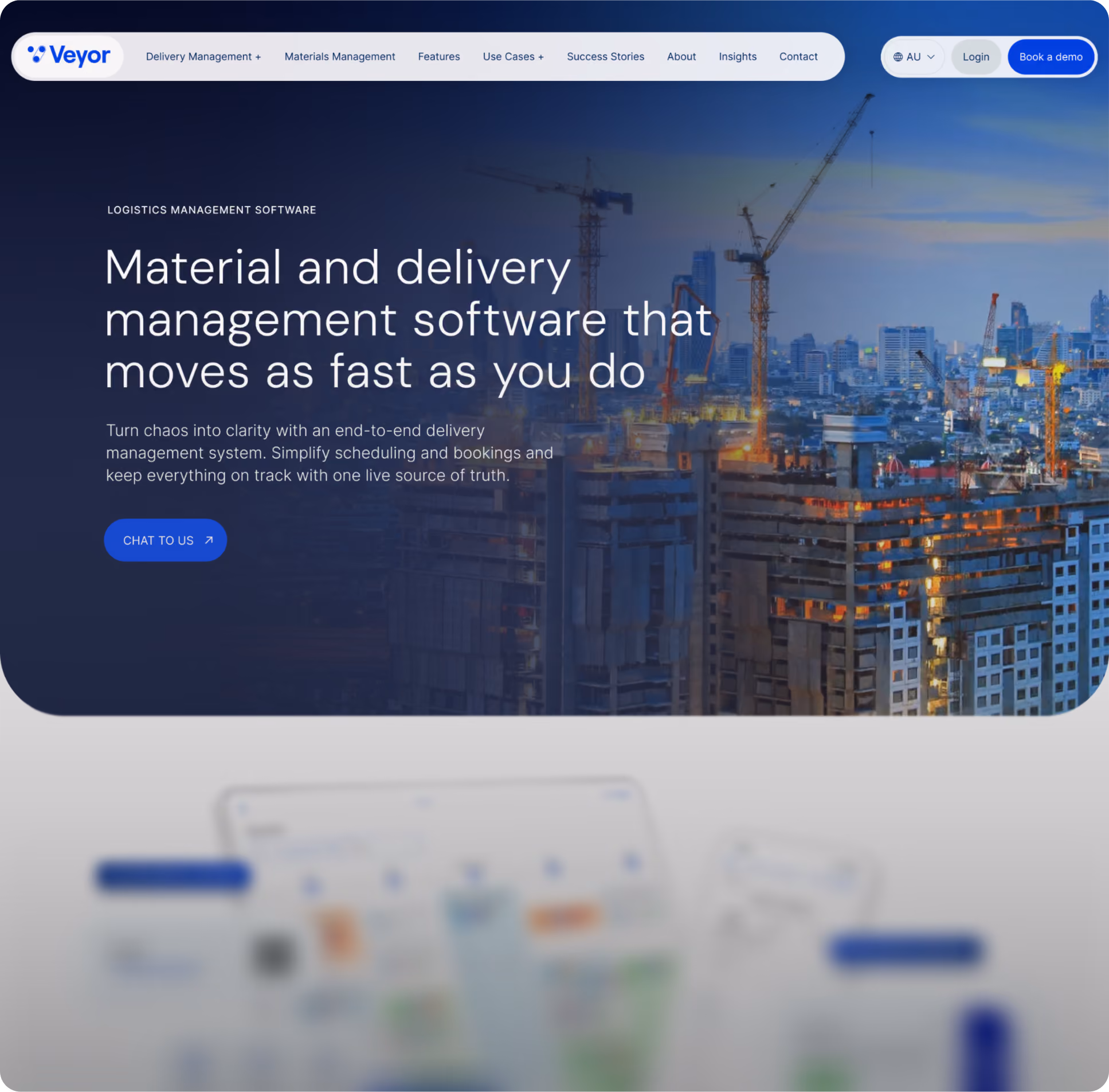 Pythagora website home page preview