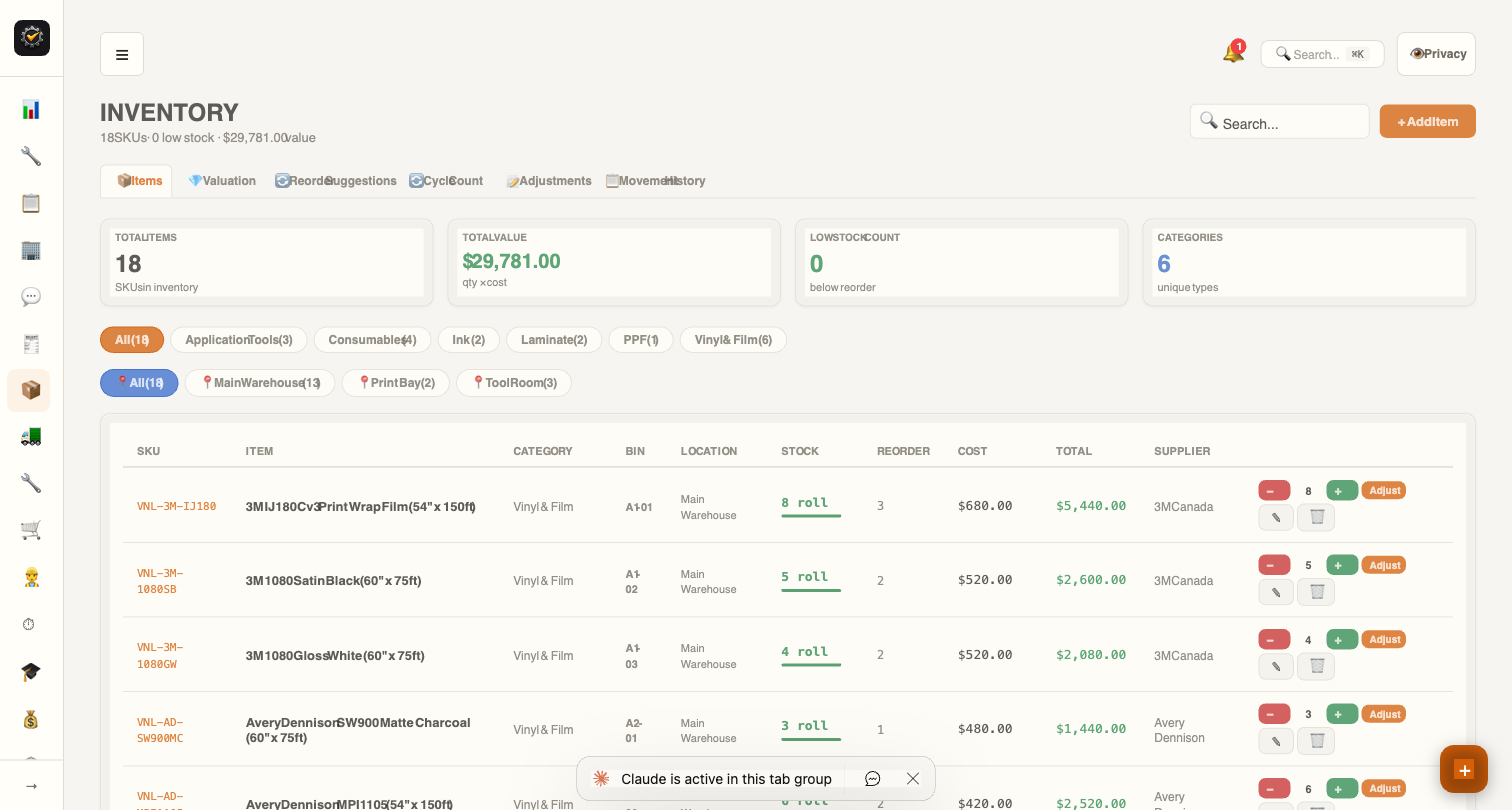 Inventory Management