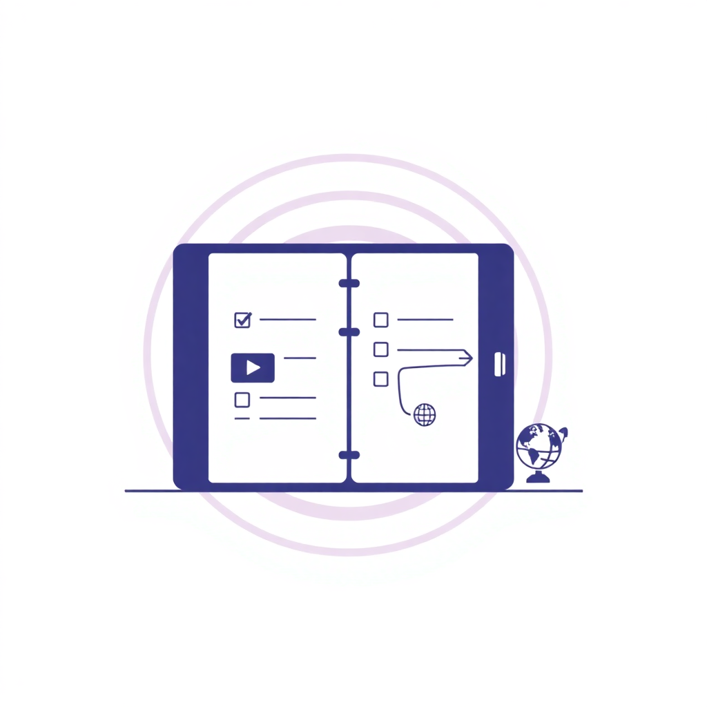 Graphic: runbook and short training provided in several languages for a new team