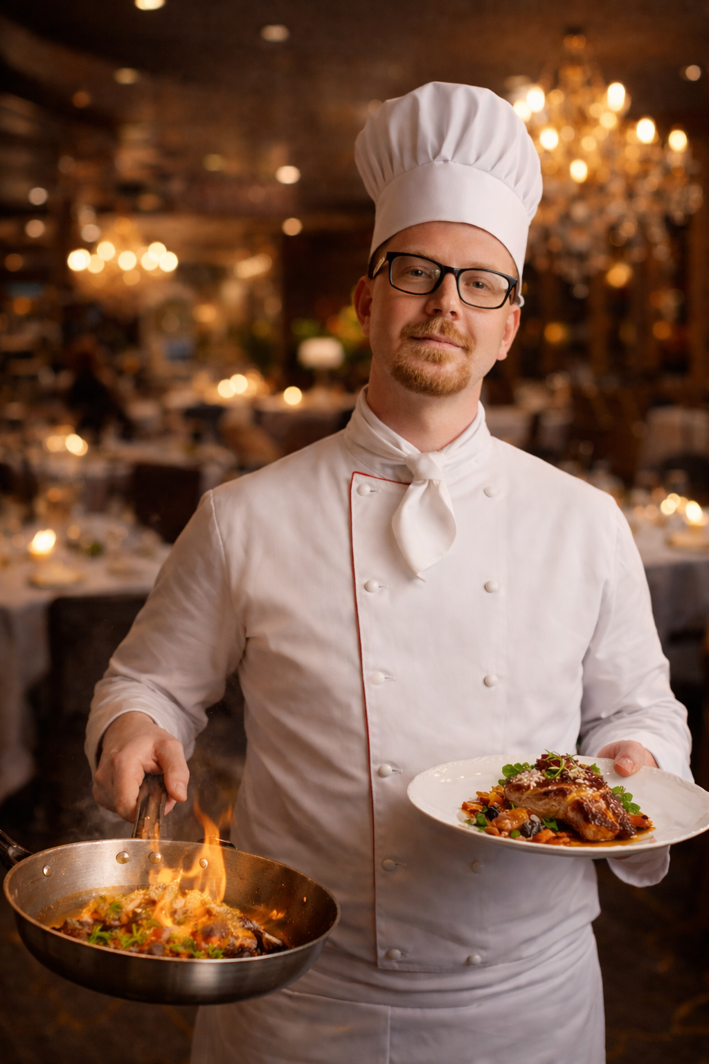 image of a beautifully set event (for an event planning service).