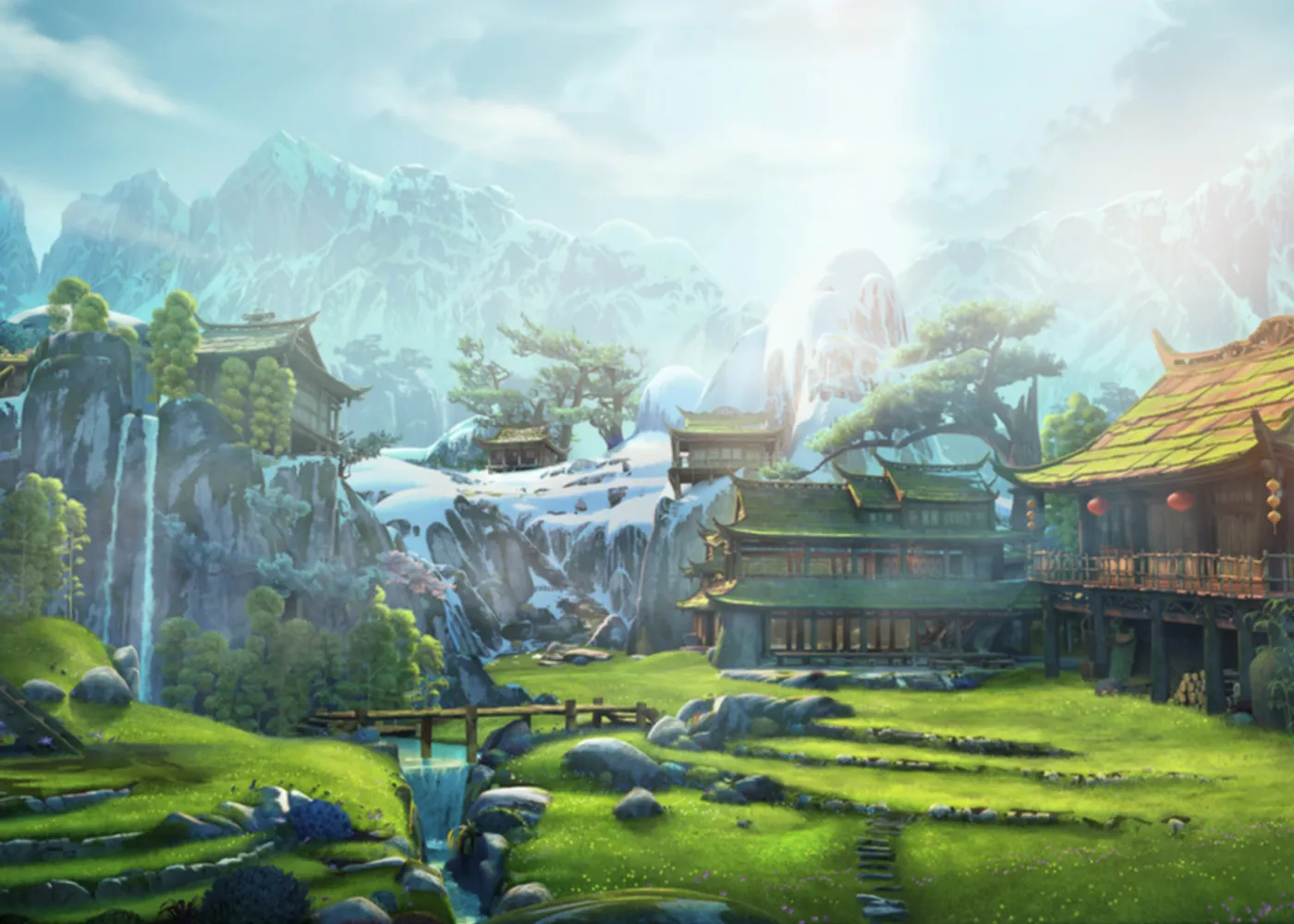 Advertising portfolio piece of Kung Fu Panda advertisement by TheThumbpint