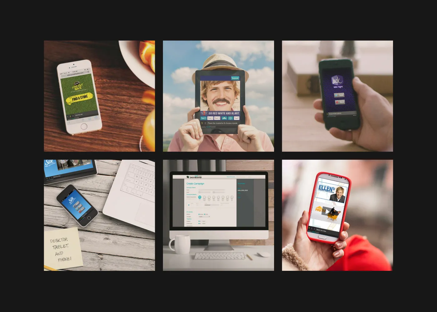 Social Theater, an online social media based advertising department, needed a website designed by TheThumbprint