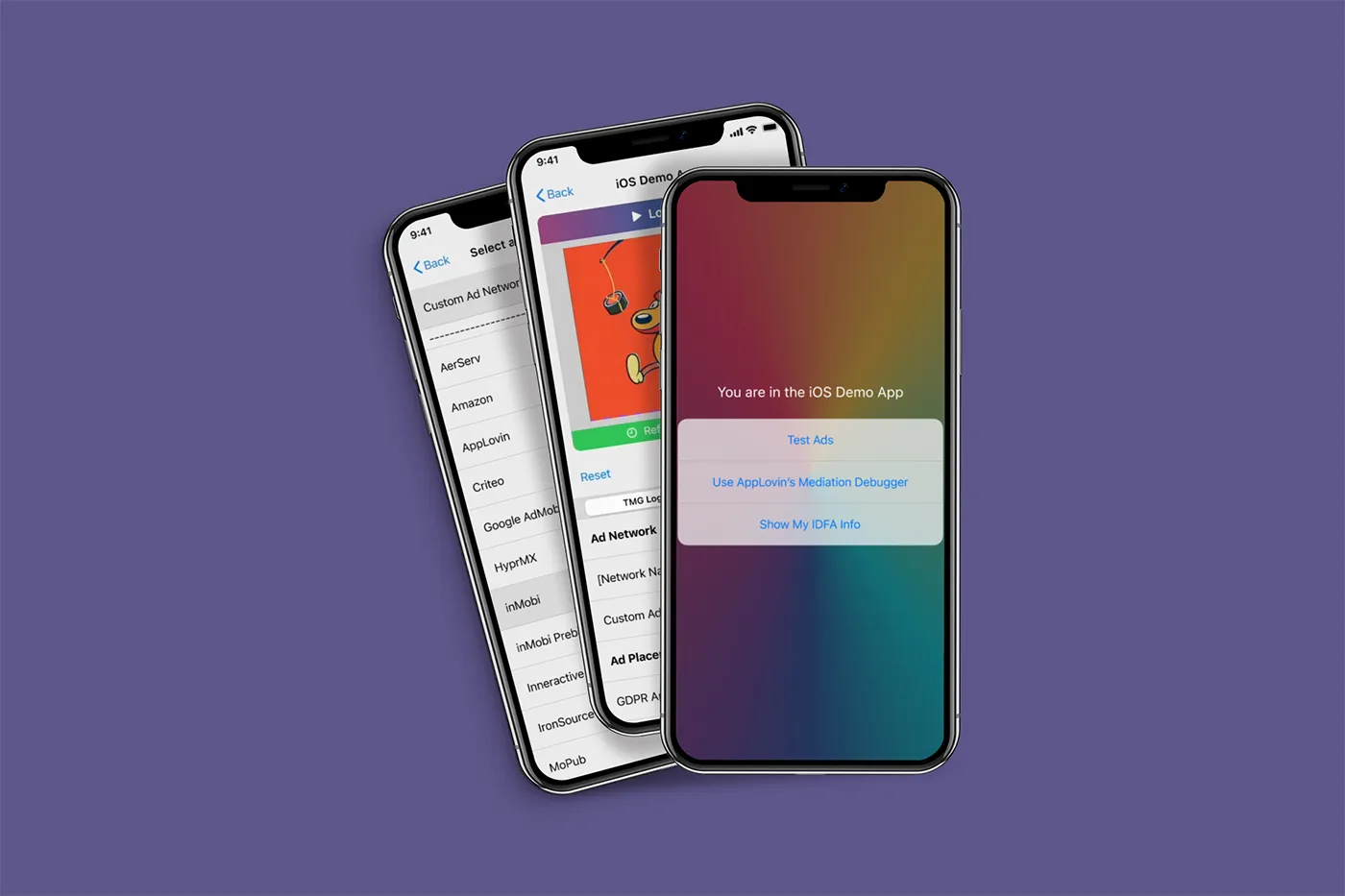This is a demo app I designed in Figma to test advertising campaigns by TheThumbprint
