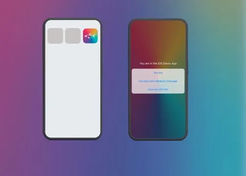 This is a demo app I designed in Figma to test advertising campaigns by TheThumbprint