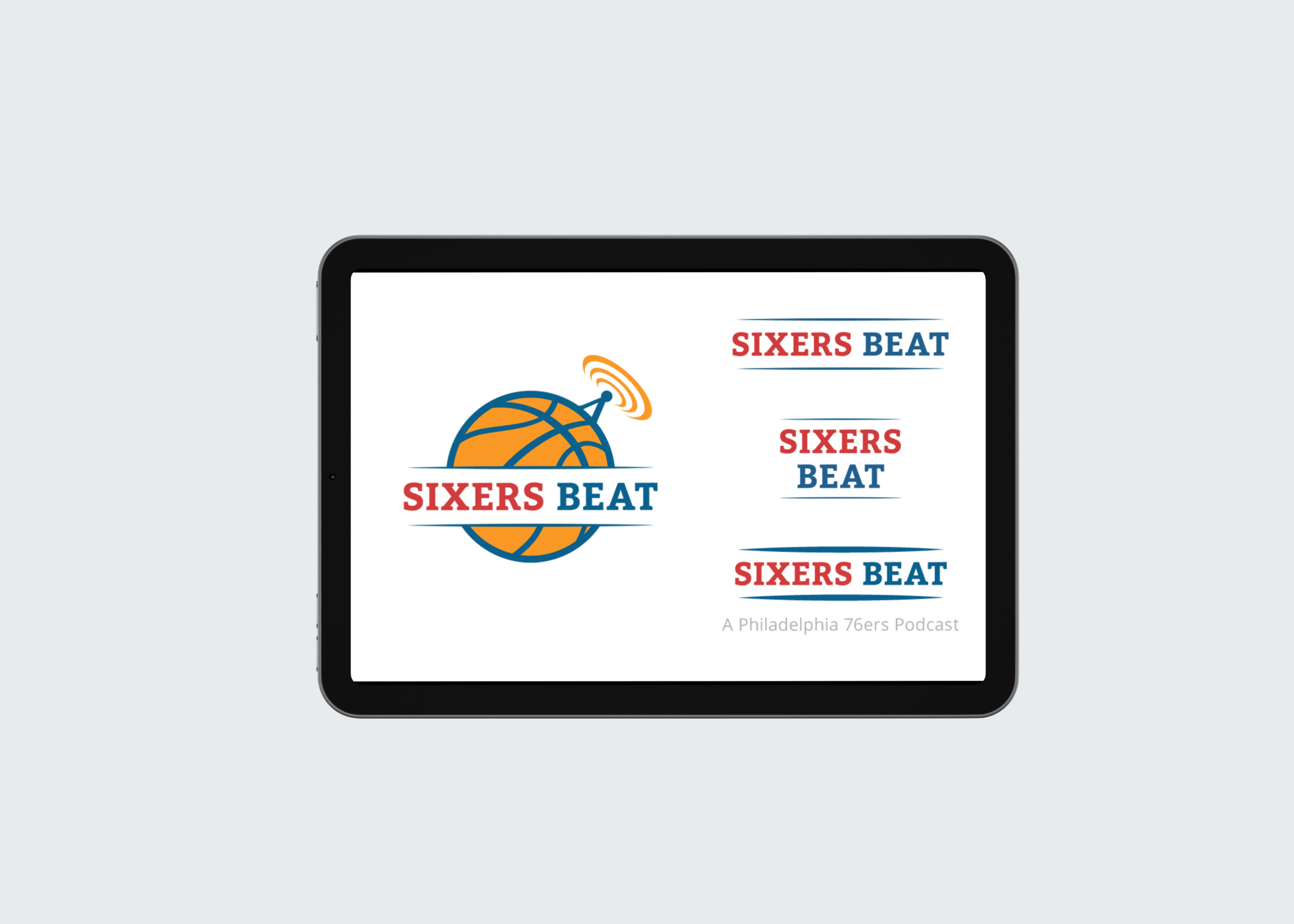 Sixer Beat Podcast Logo and Branding by TheThumbprint