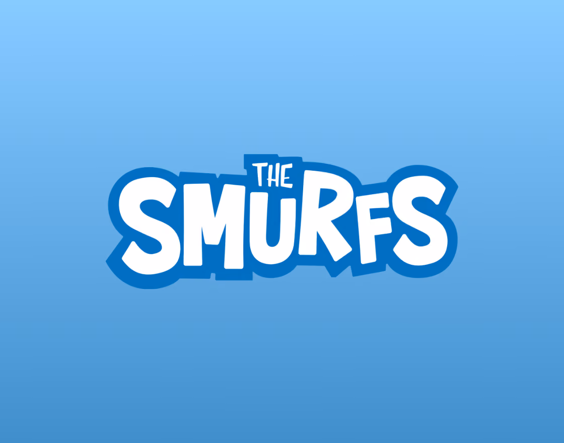 Case study for The Smurf's advertising design