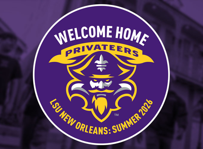LSU System transition badge