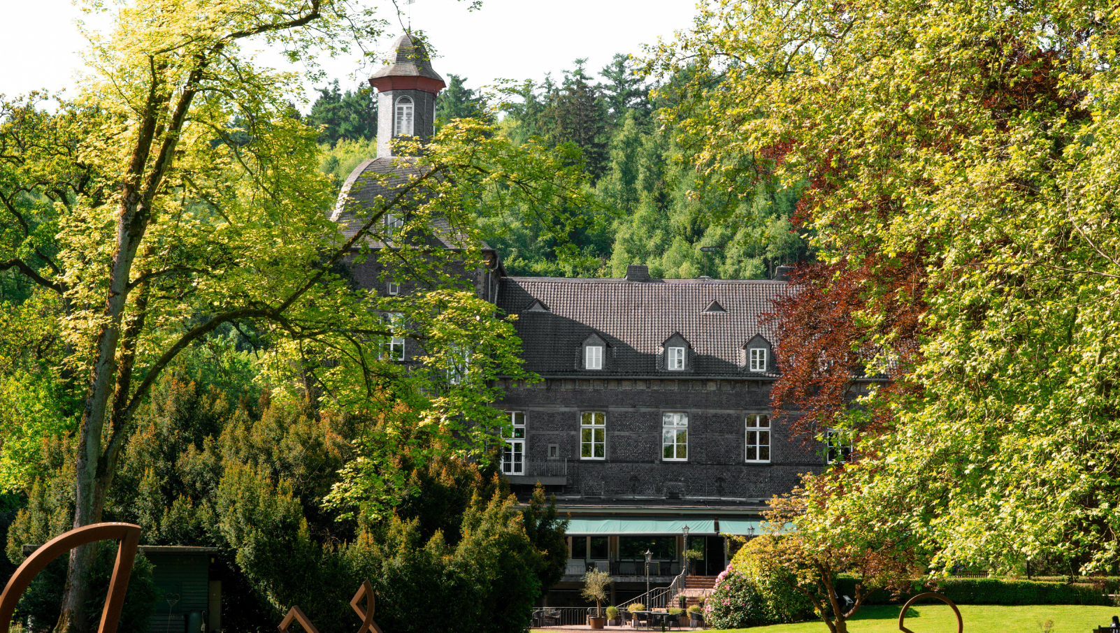 Schlosshotel Hugenpoet Parkanlage