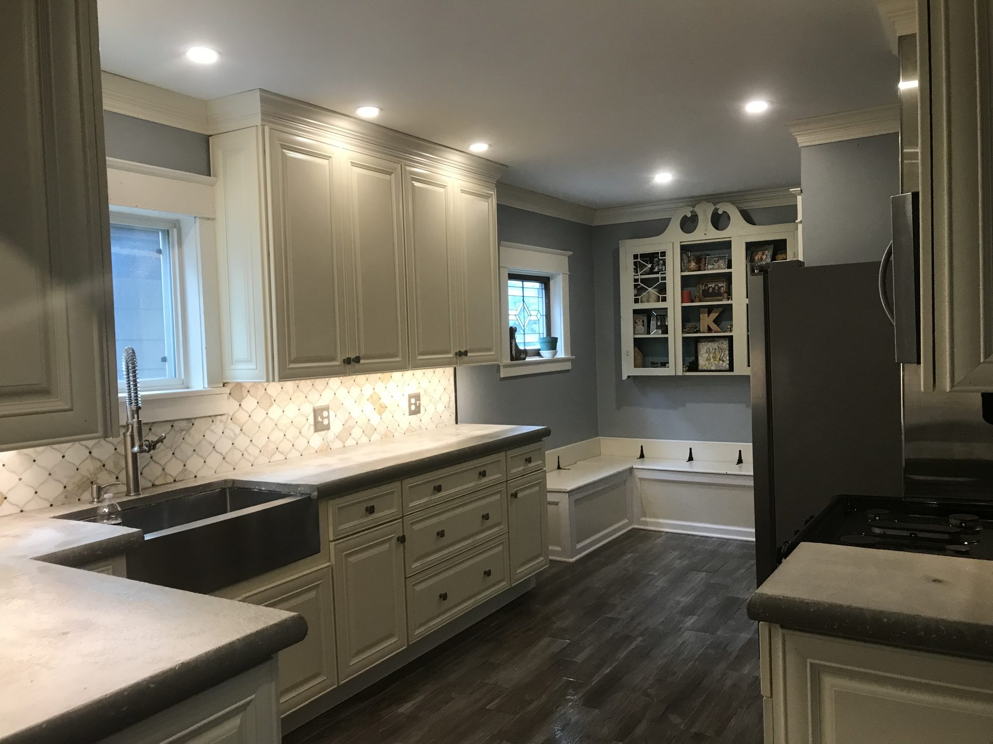 Modern Farmhouse Kitchen Remodel in Kenmore, NY