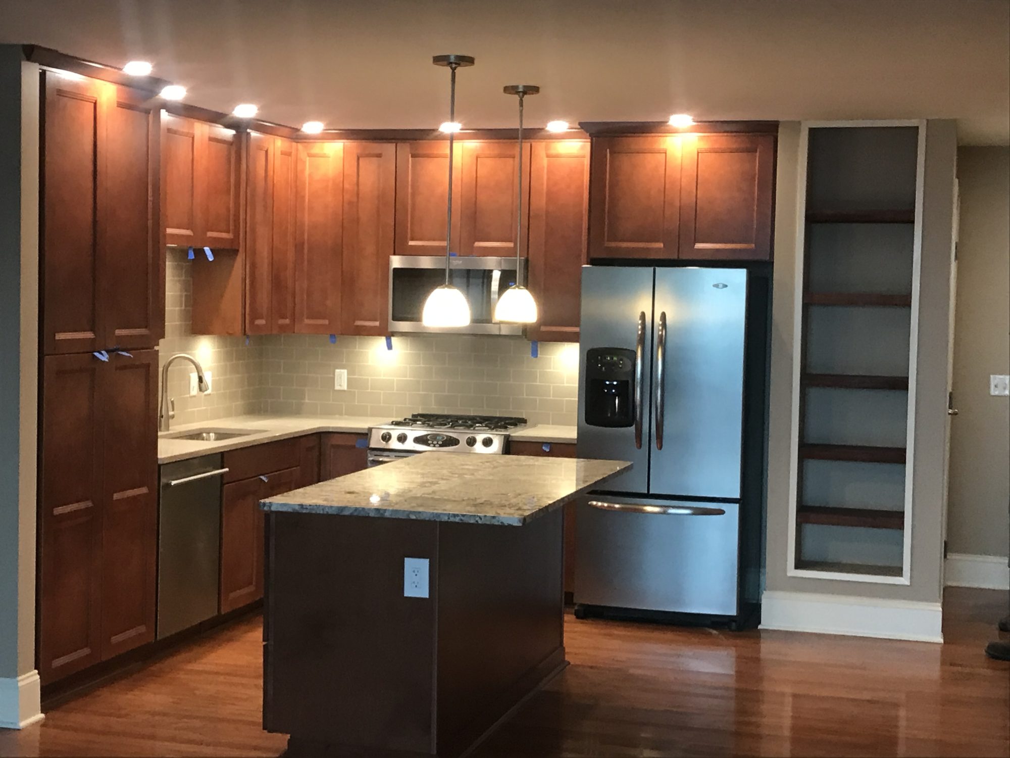 The finished remodel