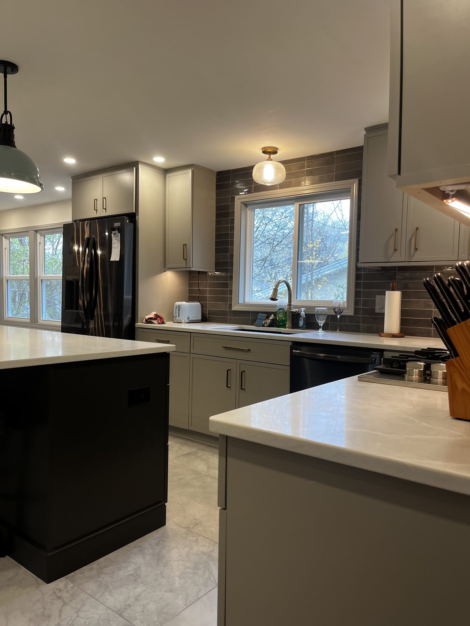 The finished remodel