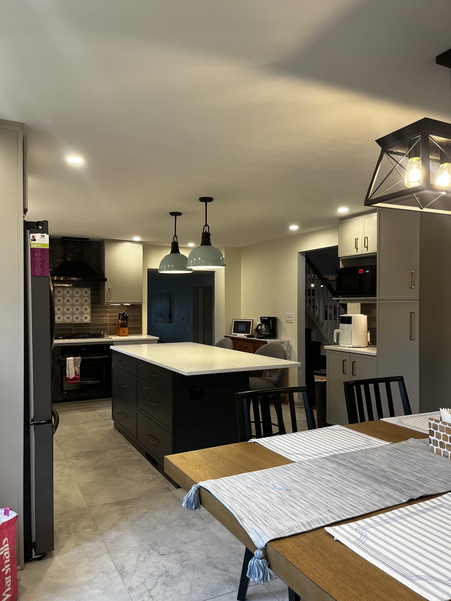The finished remodel