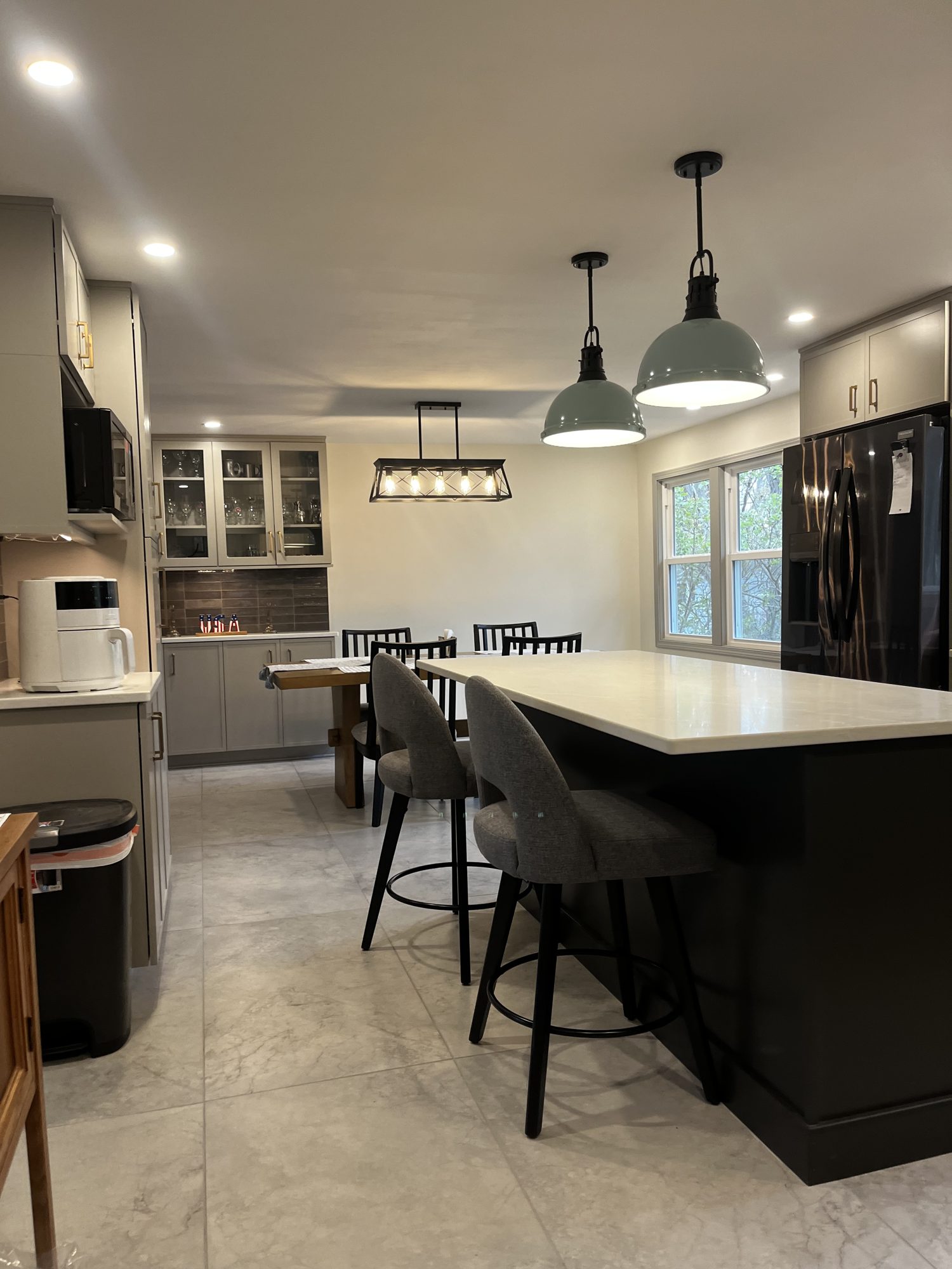 The finished remodel