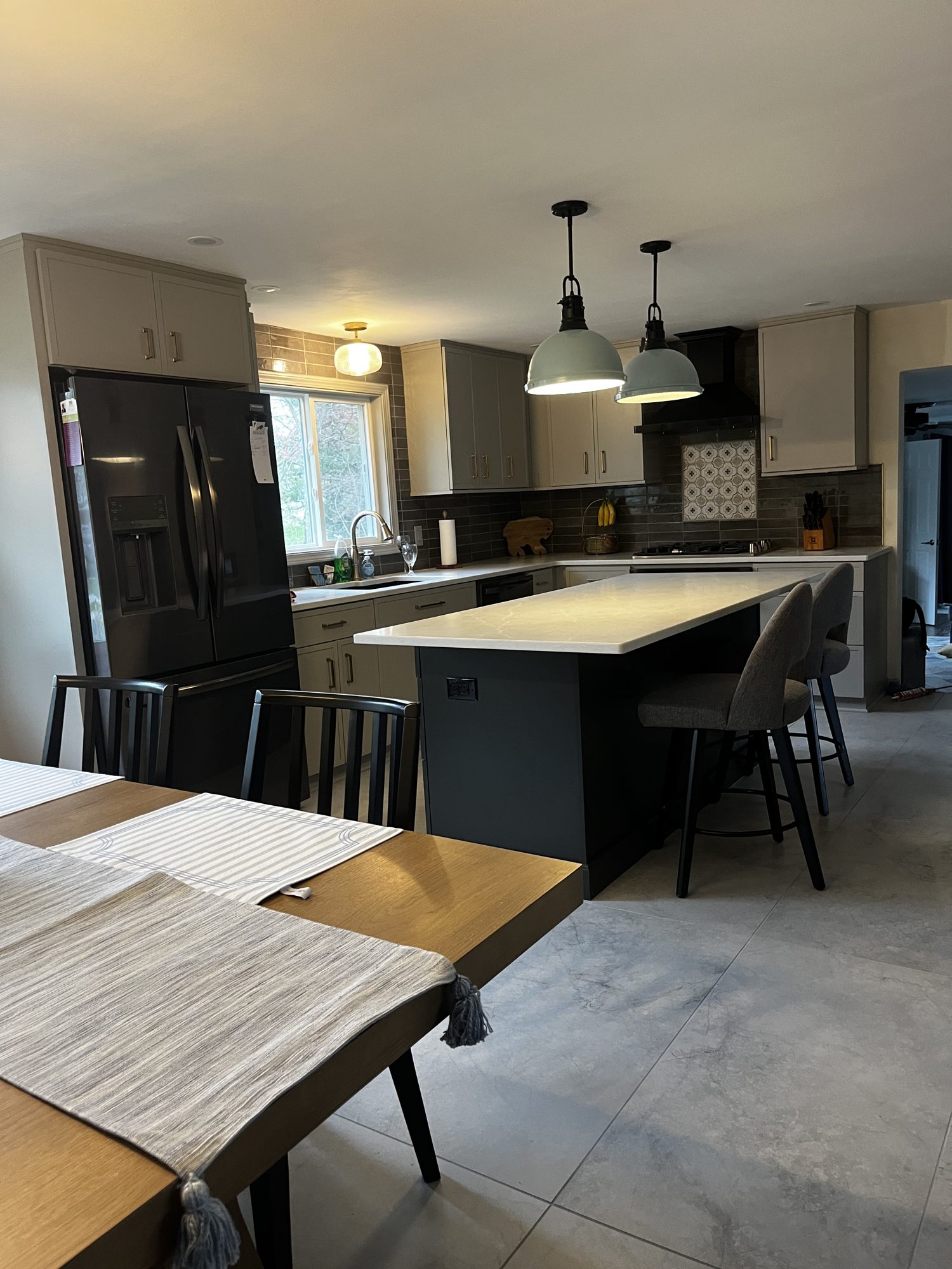 The finished remodel