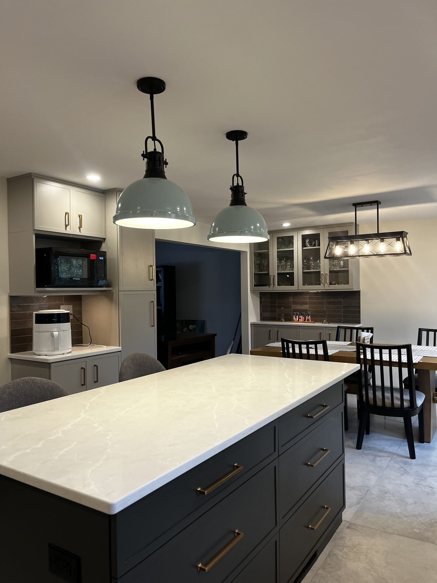 The finished remodel
