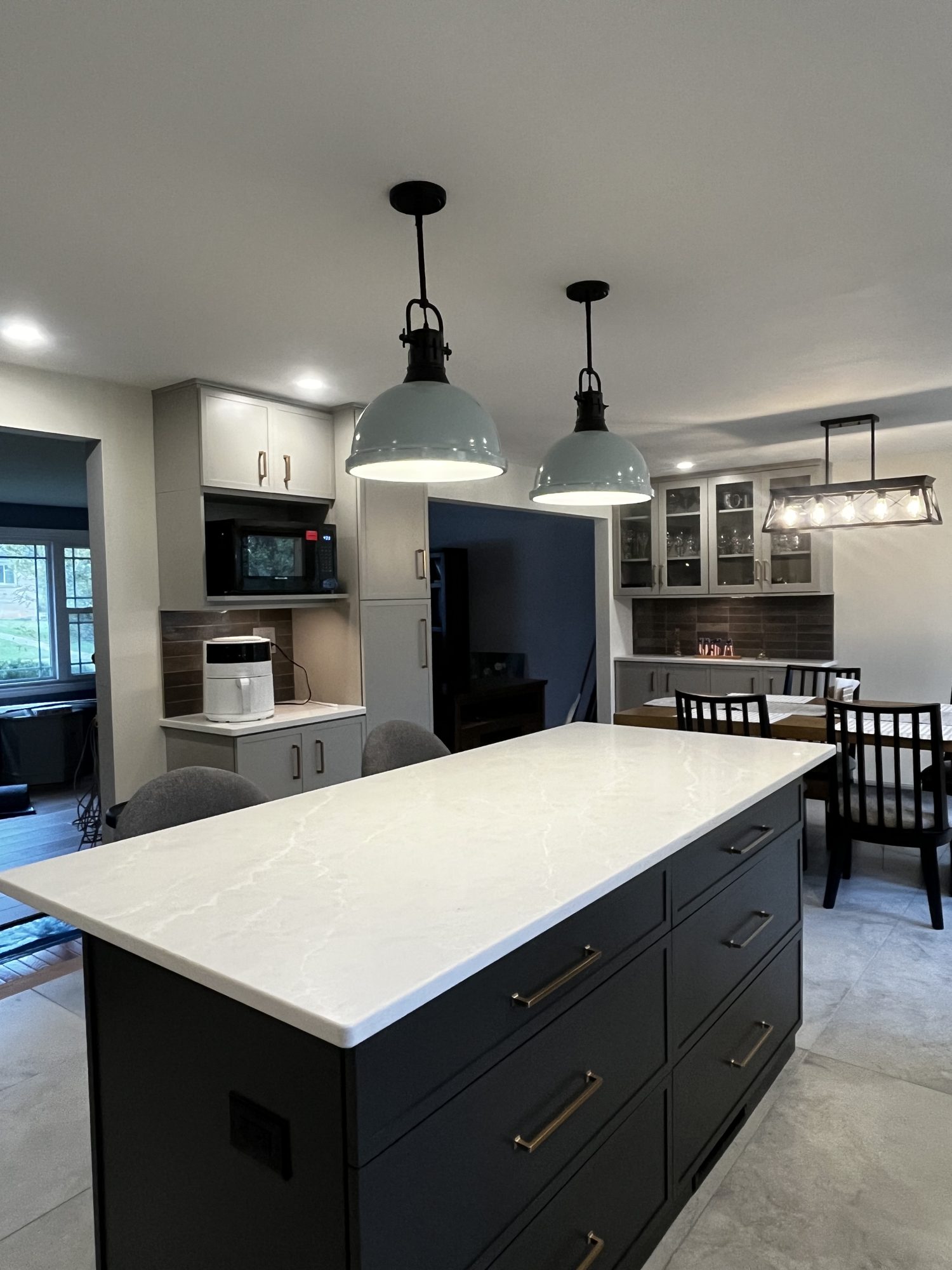 The finished remodel