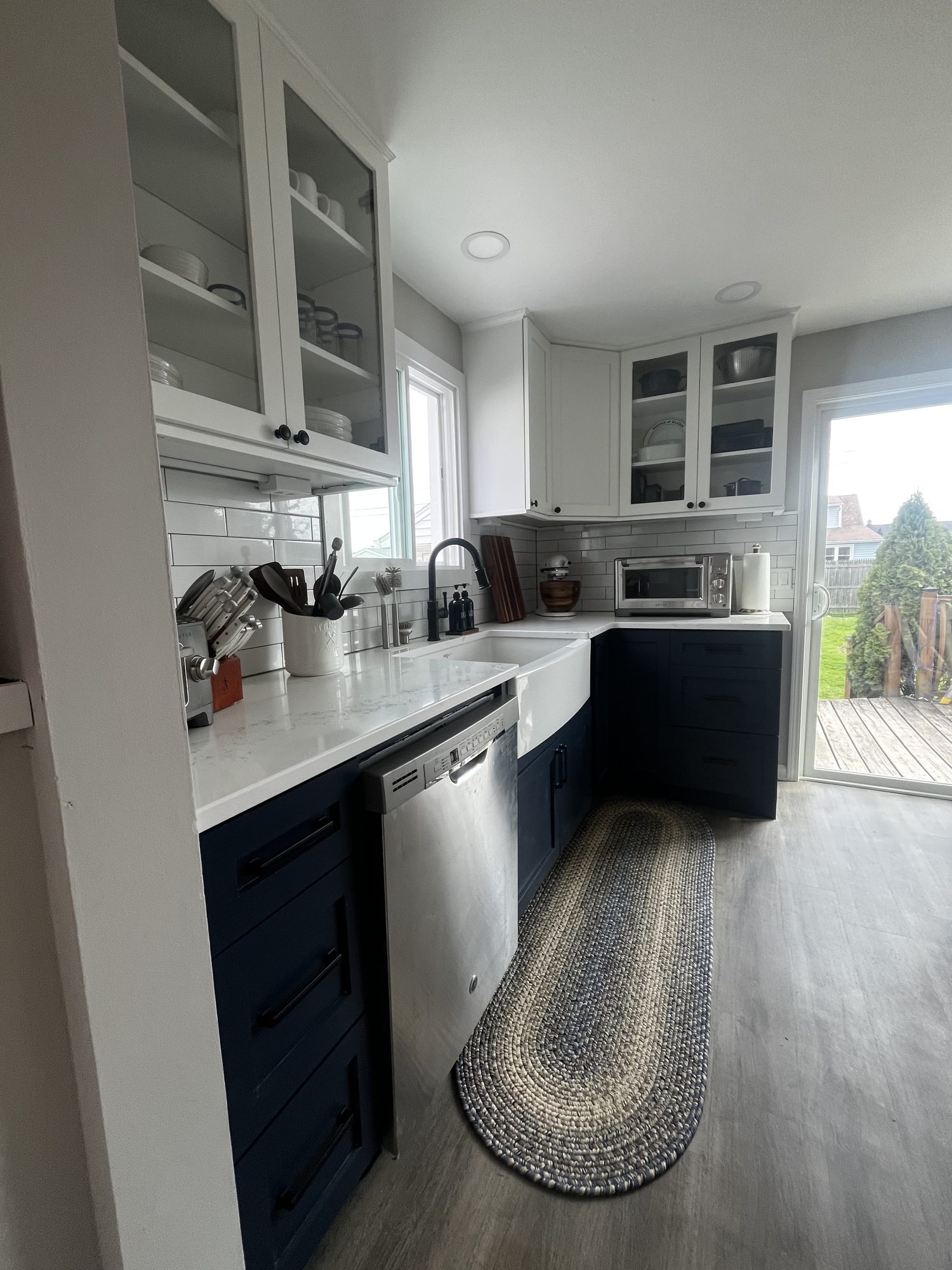 The finished remodel