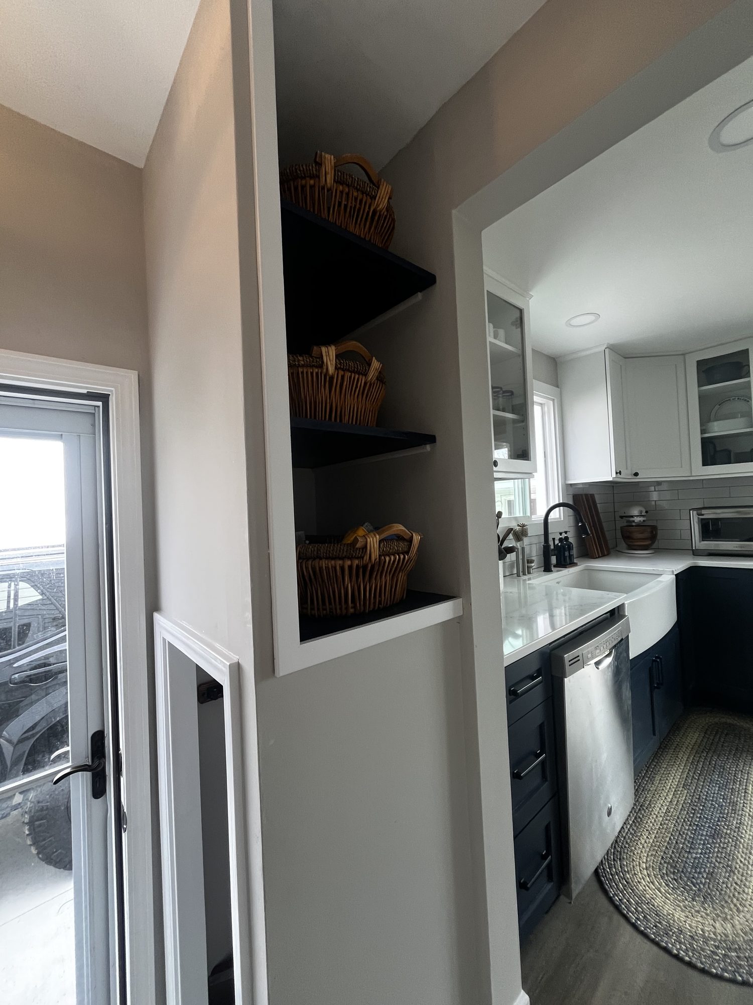 The finished remodel