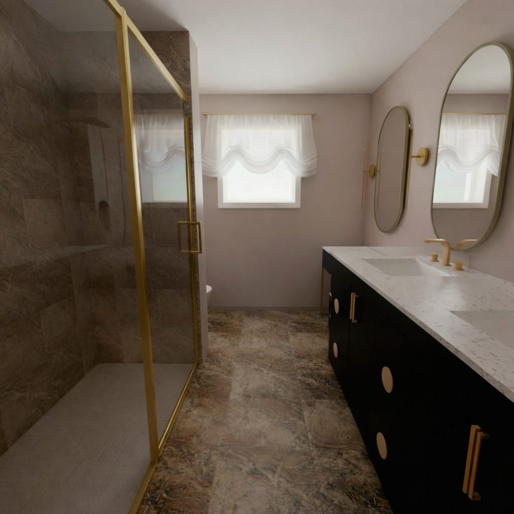 The finished remodel