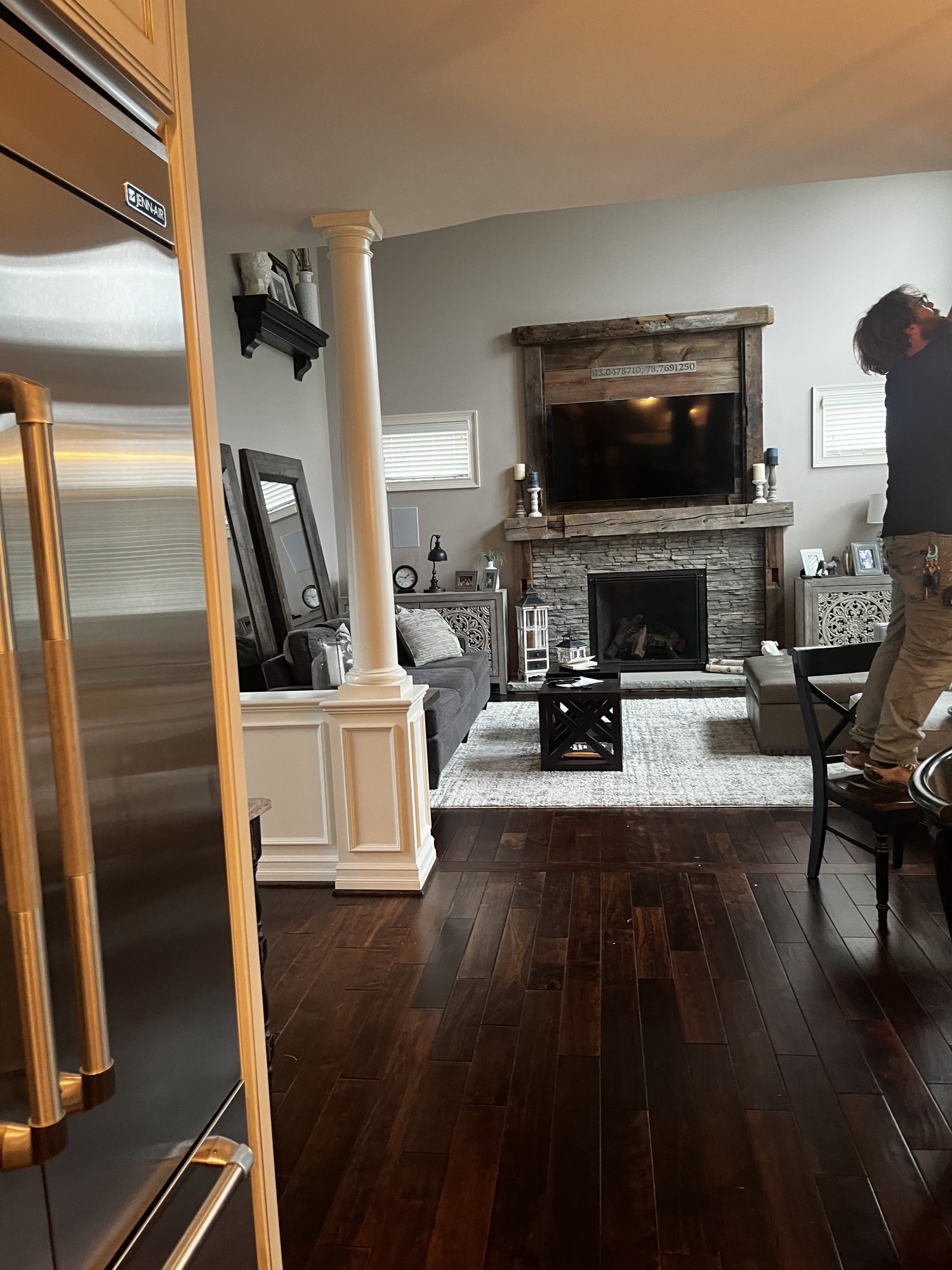 The finished remodel