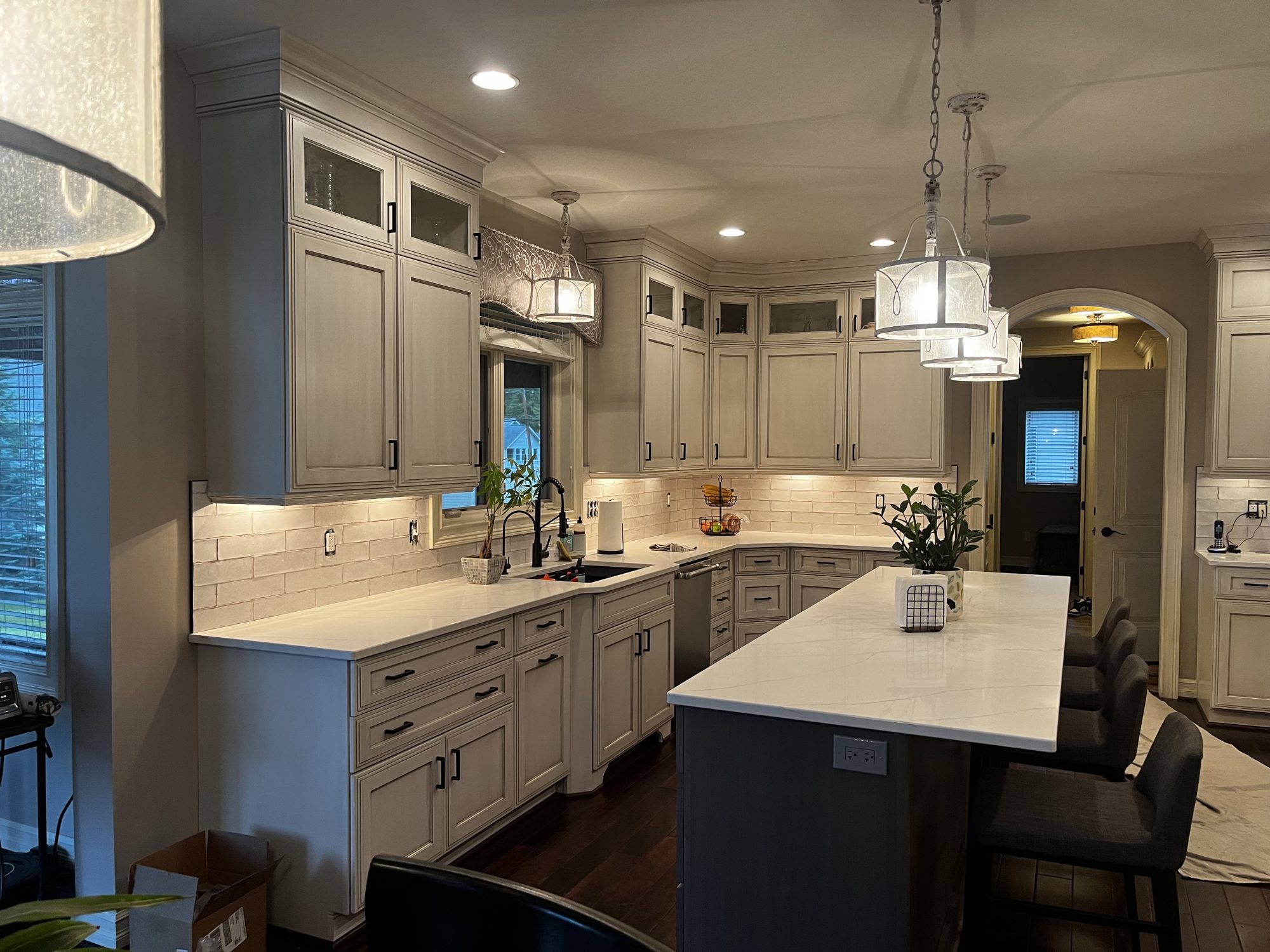 The finished remodel