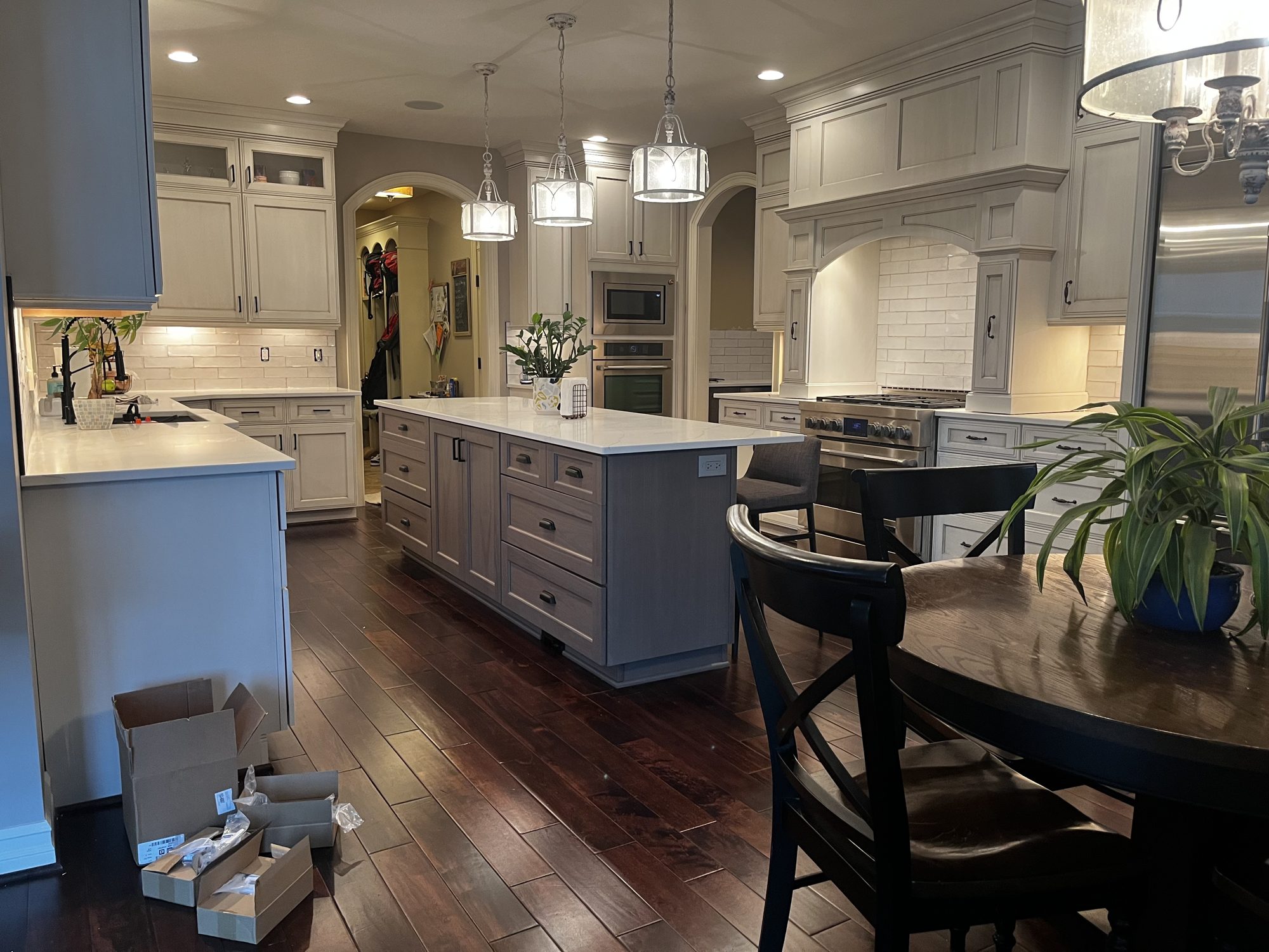 The finished remodel