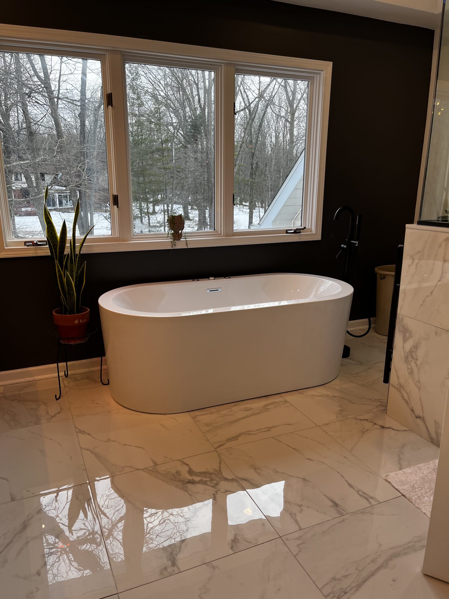 The finished remodel