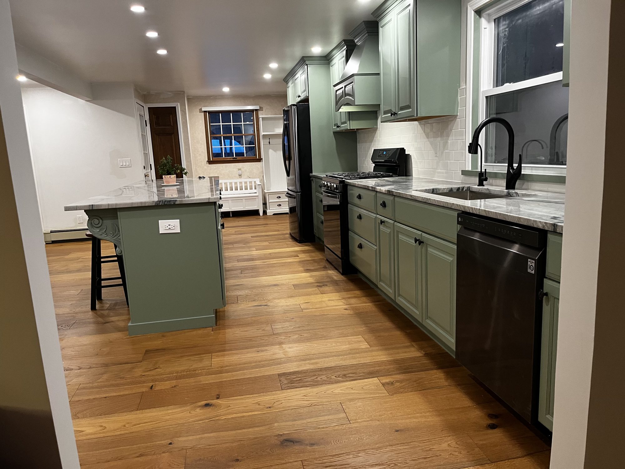 The finished remodel