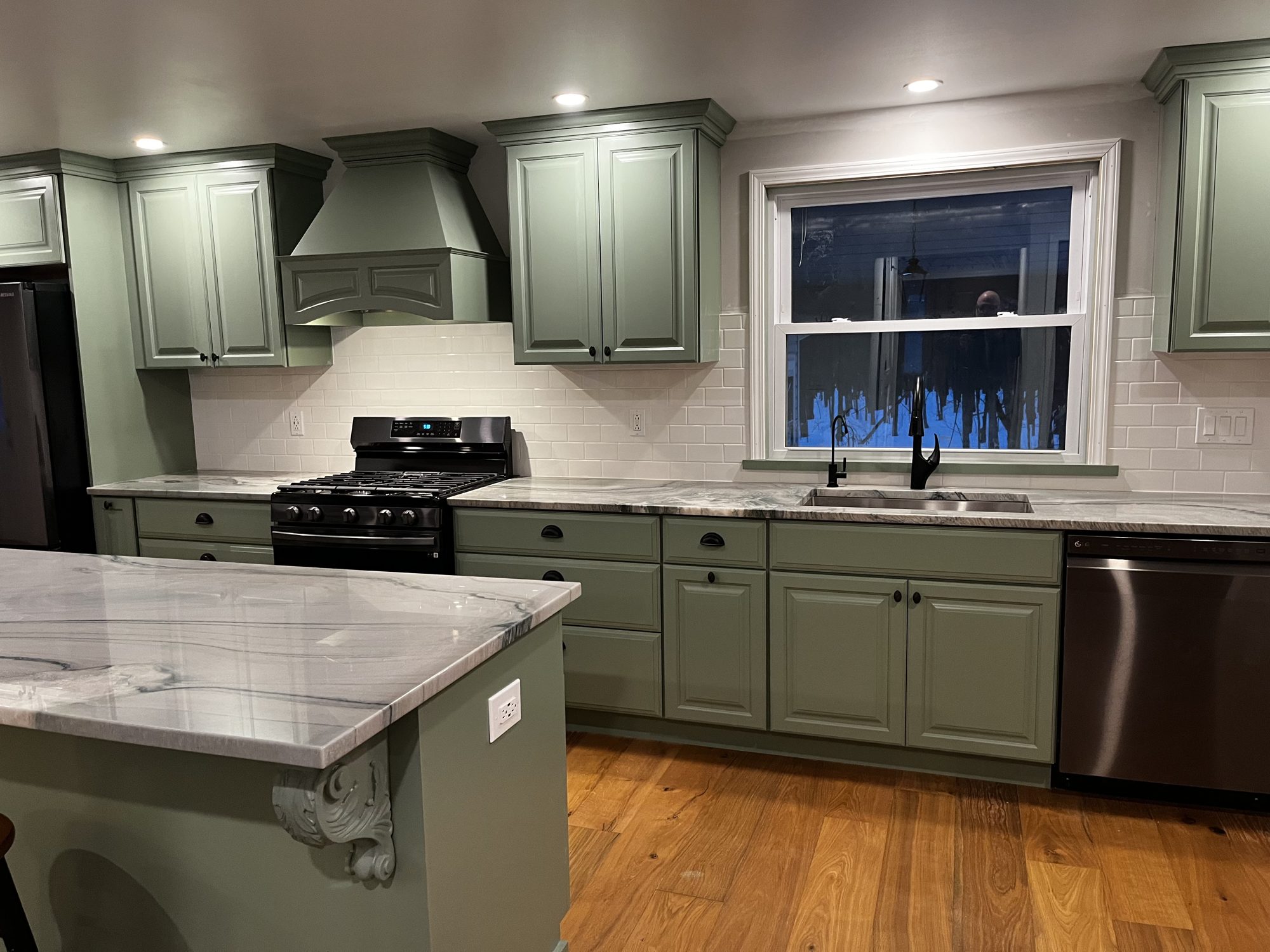 The finished remodel