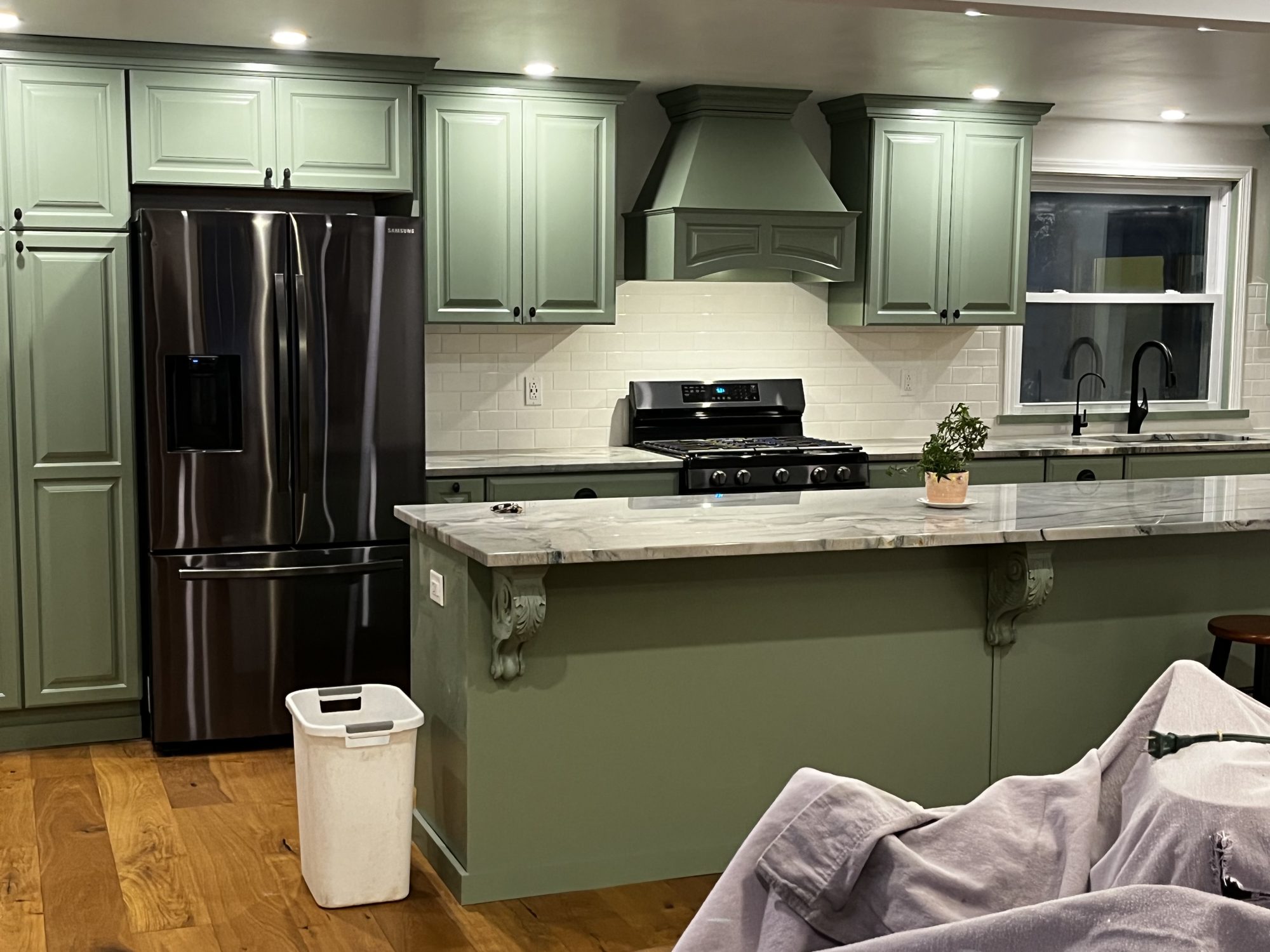 The finished remodel