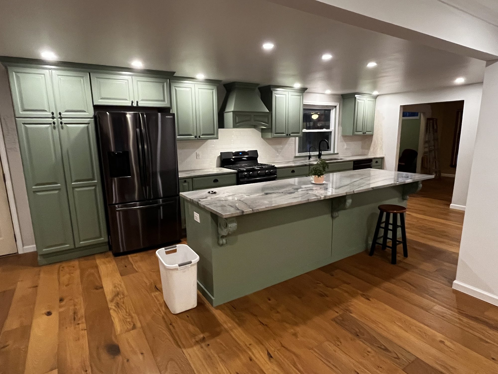 The finished remodel